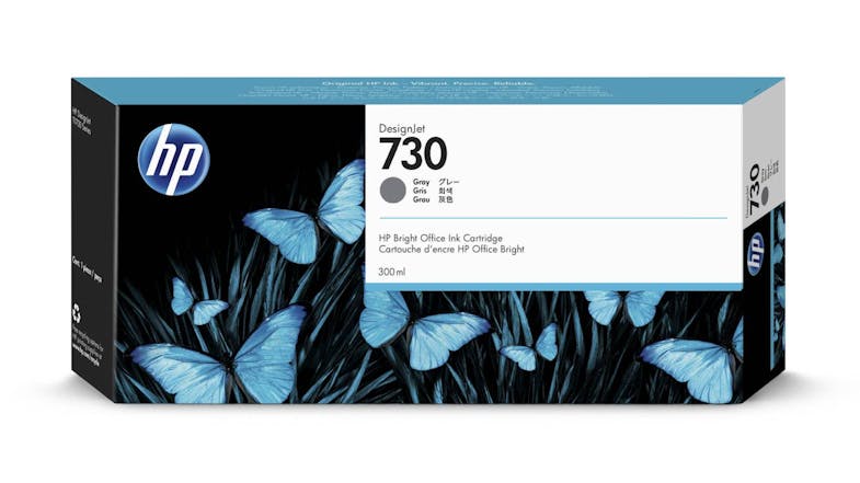 HP #730 Grey DesignJet Printer Ink Cartridge 300ml 3ED50A HP #730 Grey DesignJet Printer Ink Cartridge 300ml 3ED50A