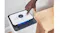 A hand pressing the touch controls on the dehumidifier’s top panel to adjust the settings A hand pressing the touch controls on the dehumidifier’s top panel to adjust the settings