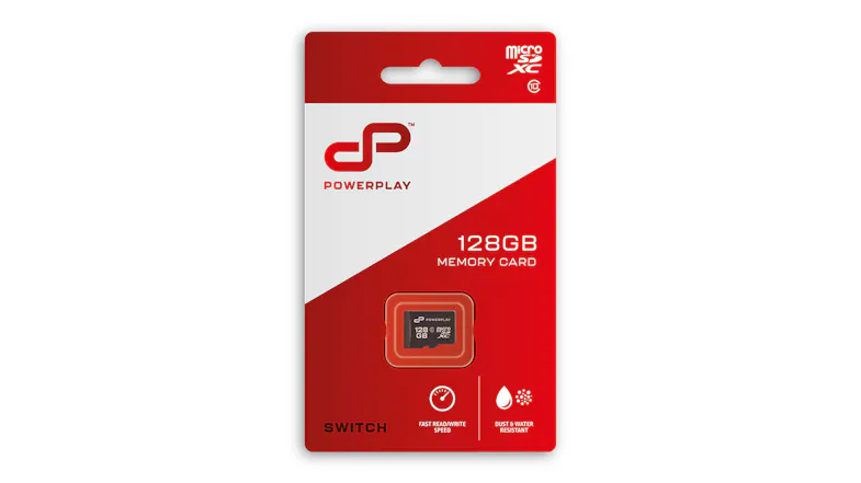 PowerPlay Switch MicroSD Card - 128GB (microSDXC, V10) PowerPlay Switch MicroSD Card - 128GB (microSDXC, V10)