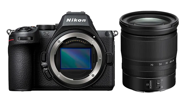 Nikon Z5II Mirrorless Camera (Black) with Nikkor Z 24-70mm f/4 S Lens Nikon Z5II Mirrorless Camera (Black) with Nikkor Z 24-70mm f/4 S Lens