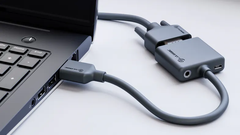 Alogic Elements HDMI to VGA Adapter 20Cm - Black (EL2HDVGA-ADP) Alogic Elements HDMI to VGA Adapter 20Cm - Black (EL2HDVGA-ADP)