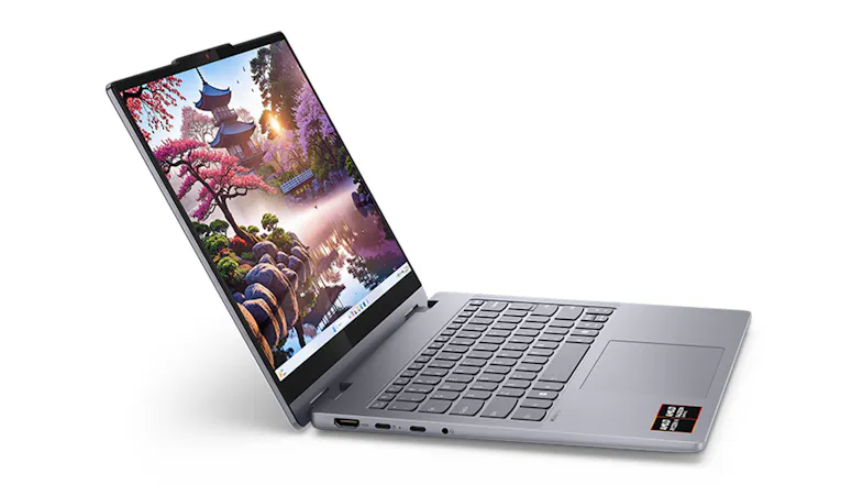 Lenovo IdeaPad 5 (10th Gen) 14" 2-in-1 Laptop - AMD Ryzen AI 7 24GB-RAM 1TB-SSD Copilot+ PC - Luna Grey (83KT000PAU) Lenovo IdeaPad 5 (10th Gen) 14" 2-in-1 Laptop - AMD Ryzen AI 7 24GB-RAM 1TB-SSD Copilot+ PC - Luna Grey (83KT000PAU)