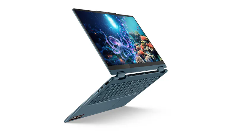 Lenovo Yoga 7 (10th Gen) 14" 2-in-1 Laptop - AMD Ryzen AI 5 16GB-RAM 1TB-SSD Copilot+ PC - Tidal Teal (83JR0045AU) Lenovo Yoga 7 (10th Gen) 14" 2-in-1 Laptop - AMD Ryzen AI 5 16GB-RAM 1TB-SSD Copilot+ PC - Tidal Teal (83JR0045AU)