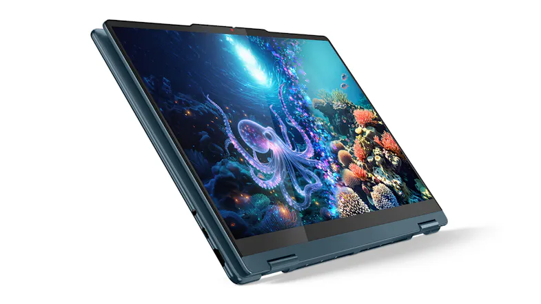 Lenovo Yoga 7 (10th Gen) 14" 2-in-1 Laptop - AMD Ryzen AI 5 16GB-RAM 1TB-SSD Copilot+ PC - Tidal Teal (83JR0045AU) Lenovo Yoga 7 (10th Gen) 14" 2-in-1 Laptop - AMD Ryzen AI 5 16GB-RAM 1TB-SSD Copilot+ PC - Tidal Teal (83JR0045AU)