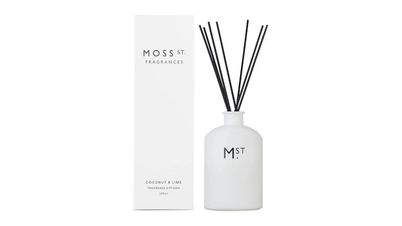 Moss St. 100ml Reed Diffuser - Coconut & Lime Moss St. 100ml Reed Diffuser - Coconut & Lime