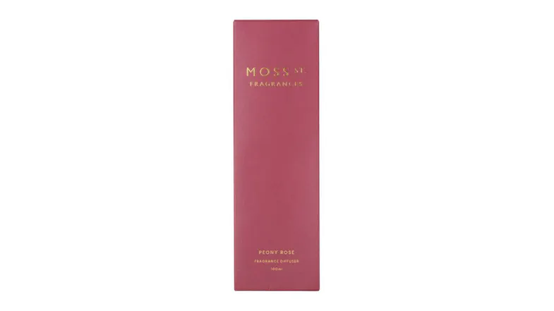 Moss St. 100ml Reed Diffuser - Peony Rose Moss St. 100ml Reed Diffuser - Peony Rose