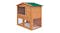 NNEVL Outdoor Rabbit Hutch 3 Door 90cm - Wood NNEVL Outdoor Rabbit Hutch 3 Door 90cm - Wood