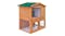 NNEVL Outdoor Rabbit Hutch 3 Door 90cm - Wood NNEVL Outdoor Rabbit Hutch 3 Door 90cm - Wood