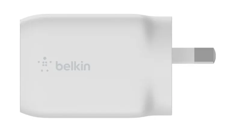 Belkin BoostCharge Pro 65W 2-Port GaN Wall Charger with PPS - White (WCH013AUWH) Belkin BoostCharge Pro 65W 2-Port GaN Wall Charger with PPS - White (WCH013AUWH)