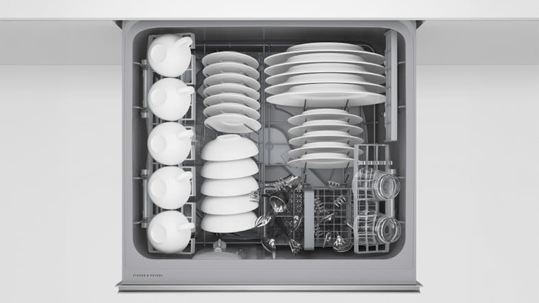 Fisher & Paykel 14 Place Setting Double-Drawer Built-Under Dishwasher - Black Stainless Steel (DD60D2NB9) Fisher & Paykel 14 Place Setting Double-Drawer Built-Under Dishwasher - Black Stainless Steel (DD60D2NB9)