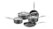 Healthy Choice Non-Stick Cookware Set with Glass Lids 8pcs. Healthy Choice Non-Stick Cookware Set with Glass Lids 8pcs.