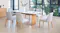 Stanza Grey Fabric Dining Chair Stanza Grey Fabric Dining Chair