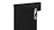 NNEVL Wall Shelves Floating Rectangle 6pcs. 80 x 15 x 26.5cm - Gloss Black NNEVL Wall Shelves Floating Rectangle 6pcs. 80 x 15 x 26.5cm - Gloss Black