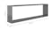 NNEVL Wall Shelves Floating Rectangle 6pcs. 100 x 15 x 30 - Gloss Grey NNEVL Wall Shelves Floating Rectangle 6pcs. 100 x 15 x 30 - Gloss Grey