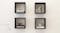 NNEVL Wall Shelves Floating Square 4pcs. NNEVL Wall Shelves Floating Square 4pcs.