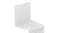 NNEVL Wall Shelves Corner 19 x 19 x 123cm - White NNEVL Wall Shelves Corner 19 x 19 x 123cm - White