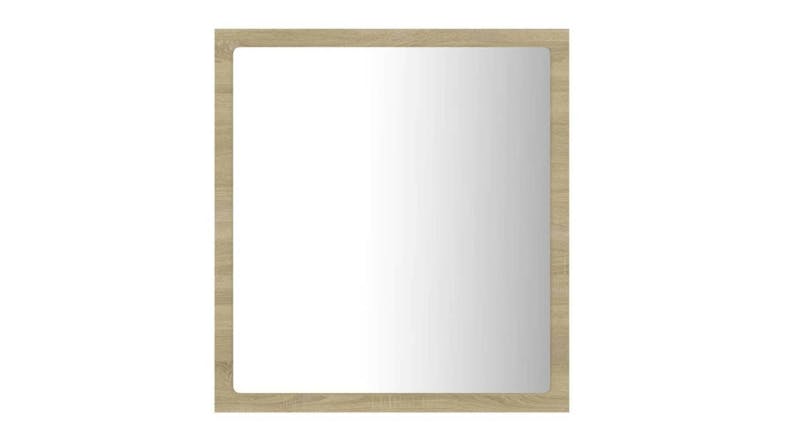 NNEVL LED Backlit Bathroom Mirror in 40 x 8.5 x 37cm NNEVL LED Backlit Bathroom Mirror in 40 x 8.5 x 37cm