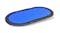 NNEVL Foldable 10-Player Poker Tabletop with Carry Case - Blue NNEVL Foldable 10-Player Poker Tabletop with Carry Case - Blue