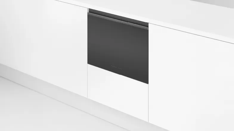 Fisher & Paykel 7 Place Setting Single-Drawer Built-Under Dishwasher - Black Glass (DD60ST4ZB9) Fisher & Paykel 7 Place Setting Single-Drawer Built-Under Dishwasher - Black Glass (DD60ST4ZB9)
