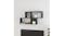 NNEVL Wall Shelves 100 x 18 x 53cm - Gloss Grey NNEVL Wall Shelves 100 x 18 x 53cm - Gloss Grey