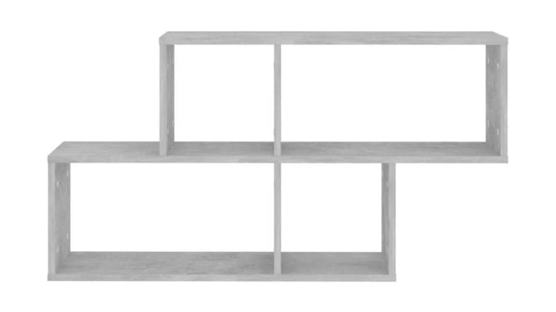 NNEVL Wall Shelves 100 x 18 x 53cm - Concrete Grey NNEVL Wall Shelves 100 x 18 x 53cm - Concrete Grey