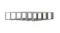 Modern rectangular floating shelves arranged horizontally Modern rectangular floating shelves arranged horizontally