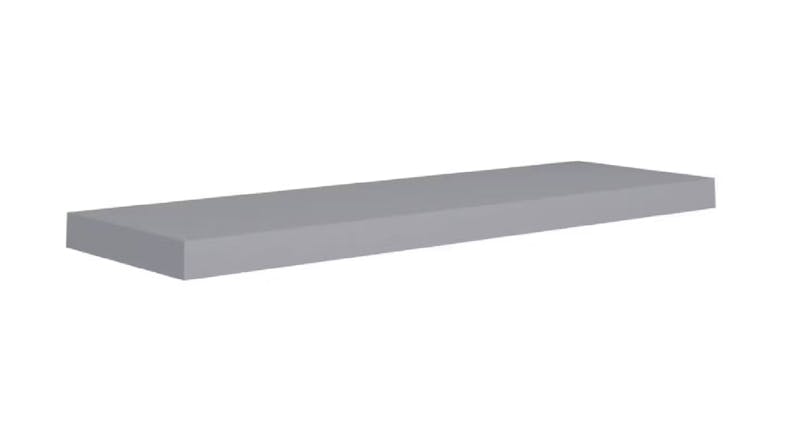 NNEVL Ledge Wall Shelves 80 x 23.5 x 3.8cm - Grey NNEVL Ledge Wall Shelves 80 x 23.5 x 3.8cm - Grey