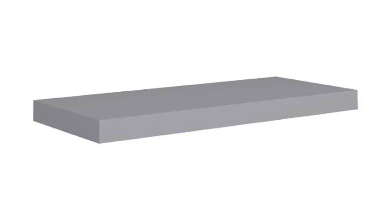 NNEVL Ledge Wall Shelves 60 x 23.5 x 3.8cm - Grey NNEVL Ledge Wall Shelves 60 x 23.5 x 3.8cm - Grey