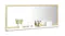 NNEVL Bathroom Mirror w/ Built-In Shelf 100x10.5x37cm White/Sonoma oak NNEVL Bathroom Mirror w/ Built-In Shelf 100x10.5x37cm White/Sonoma oak