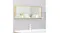 NNEVL Bathroom Mirror w/ Built-In Shelf 100x10.5x37cm White/Sonoma oak NNEVL Bathroom Mirror w/ Built-In Shelf 100x10.5x37cm White/Sonoma oak