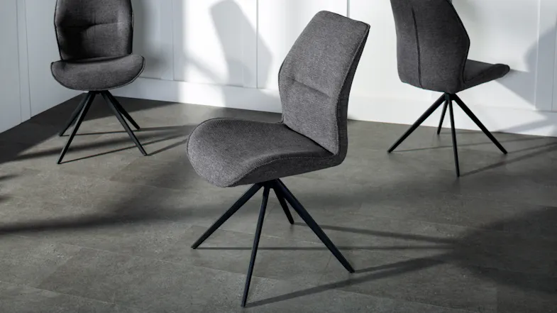 Zirco Dining Chair - Charcoal Zirco Dining Chair - Charcoal