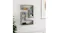 Concrete Grey L‑shaped floating wall shelves mounted on a wall in a living space, styled with small decor items Concrete Grey L‑shaped floating wall shelves mounted on a wall in a living space, styled with small decor items