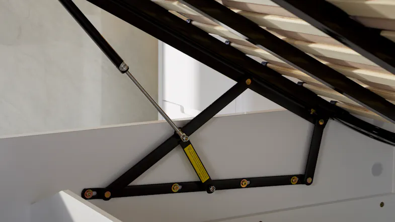 Adanya Super King Gas Lift Storage Bed Frame Adanya Super King Gas Lift Storage Bed Frame