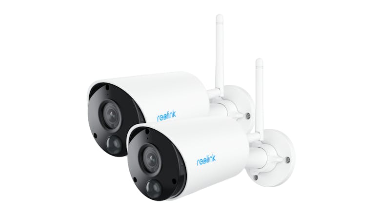 Reolink Argus Eco 2304 x 1296 3MP Wire-Free Outdoor Security Camera with Two-Way Audio, Infrared Detection, Solar Power 2pcs. Reolink Argus Eco 2304 x 1296 3MP Wire-Free Outdoor Security Camera with Two-Way Audio, Infrared Detection, Solar Power 2pcs.