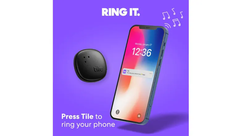 Tile Life360 Sticker Bluetooth Tracker - Black (1 Pack, RE-63011-AP) Tile Life360 Sticker Bluetooth Tracker - Black (1 Pack, RE-63011-AP)
