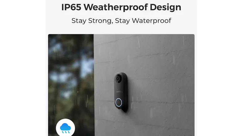Reolink PoE Video Doorbell WiFi Smart 2K+ Plug-in Wi-Fi Video Doorbell with Chime Reolink PoE Video Doorbell WiFi Smart 2K+ Plug-in Wi-Fi Video Doorbell with Chime