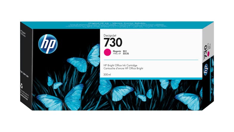 HP 730 DesignJet Printer Ink Cartridge 300ml - Magenta (P2V69A) HP 730 DesignJet Printer Ink Cartridge 300ml - Magenta (P2V69A)