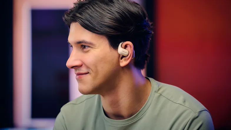 Panasonic RB-F10DE True Wireless Open-Ear Headphones - Concrete Panasonic RB-F10DE True Wireless Open-Ear Headphones - Concrete