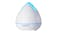 Purespa Ultrasonic Essential Oil Diffuser and Humidifier with Light - White Purespa Ultrasonic Essential Oil Diffuser and Humidifier with Light - White