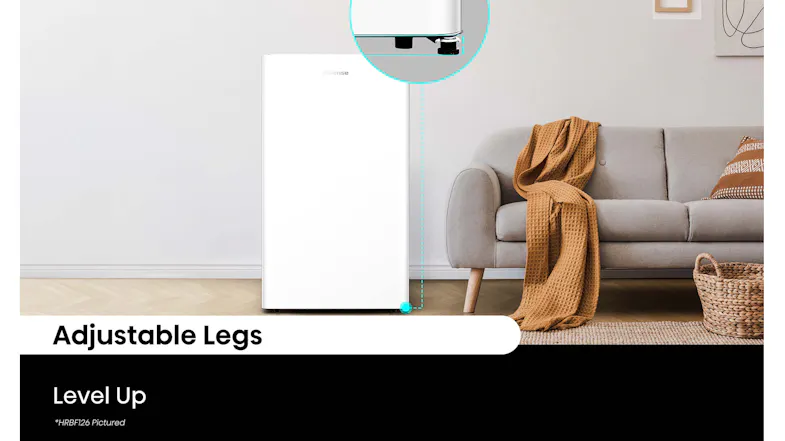 Hisense 124L Bar Fridge - White (HRBF126) Hisense 124L Bar Fridge - White (HRBF126)