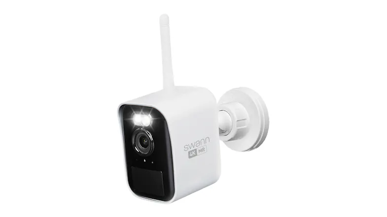 Swann MaxRanger Mini 4K Indoor/Outdoor Wireless Security Camera with Base Station - 3 Pack (White, 32GB MicroSD) Swann MaxRanger Mini 4K Indoor/Outdoor Wireless Security Camera with Base Station - 3 Pack (White, 32GB MicroSD)