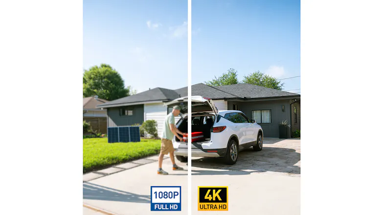 Swann MaxRanger Mini 4K Indoor/Outdoor Wireless Security Camera with Base Station - 4 Pack (White, 32GB MicroSD) Swann MaxRanger Mini 4K Indoor/Outdoor Wireless Security Camera with Base Station - 4 Pack (White, 32GB MicroSD)