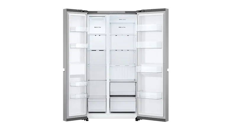 LG 664L Side-by-Side Fridge Freezer - Stainless Steel (GS-B599PL) LG 664L Side-by-Side Fridge Freezer - Stainless Steel (GS-B599PL)