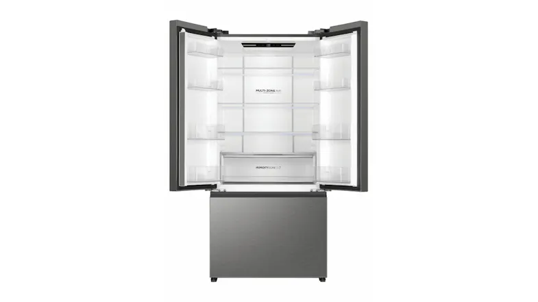The Haier 500 Series Fridge Freezer's interior The Haier 500 Series Fridge Freezer's interior