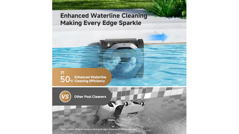 Comparison of two pool cleaning devices. Comparison of two pool cleaning devices.