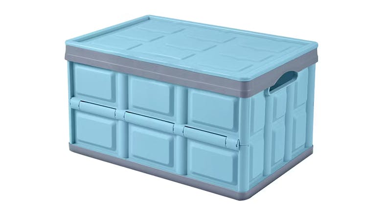 Soga Collapsible Car Boot Storage Box 30L - Blue Soga Collapsible Car Boot Storage Box 30L - Blue