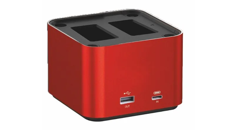 Hahnel ProCube3 Dual Charger for Canon Batteries - Red (HN1000577_0) Hahnel ProCube3 Dual Charger for Canon Batteries - Red (HN1000577_0)