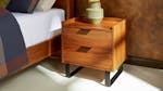 Muriwai 2 Drawer Bedside Table - Standard Muriwai 2 Drawer Bedside Table - Standard