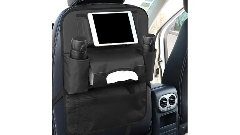 Soga Car Back Seat Storage Bag - Black Soga Car Back Seat Storage Bag - Black