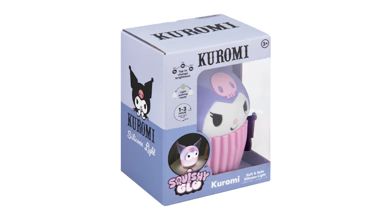 Paladone SquishyGlo Silicone Light - Kuromi Paladone SquishyGlo Silicone Light - Kuromi